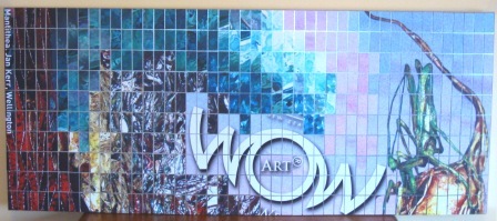 Magnet art created from a World of Wearable Art campaign poster.